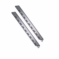 Middle Atlantic Products LL-RFR, Lever lock bracket, Black, Steel, G, 254 mm, 25.4 mm