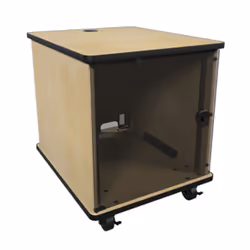 Middle Atlantic Products MFR Series Rack, MFR-1227KM, Freestanding rack, 12U, 113.4 kg, Castor wheels, Maple colour