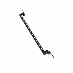 Middle Atlantic Products LL-H2A21, Cable lacing bar, Black, Steel, 560.6 mm, 50.8 mm, 50.8 mm