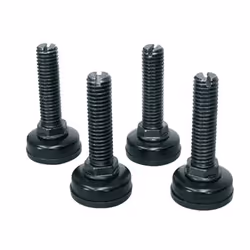 Middle Atlantic Products LEVELFEET-K, Black, Steel, 31.8 mm, 31.8 mm, 66.7 mm, 4 pc(s)