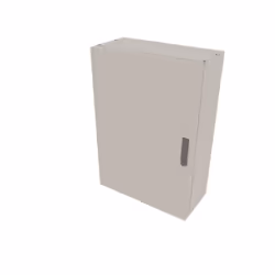 Middle Atlantic Products VWM-2-2-36K-PW, Wall mounted rack, 4U, 68.039 kg, Beige