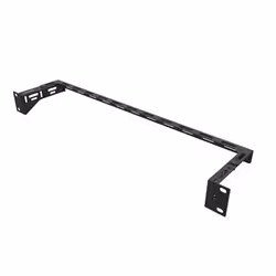 Middle Atlantic Products LBP-ADJ-A-2PK, Cable lacing bar, Black, Steel, 1U, Round, 482.6 mm