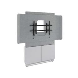 Middle Atlantic Products DS-1-FTW-M-WH monitor mount / stand 139.7 cm (55") Floor-to-wall White