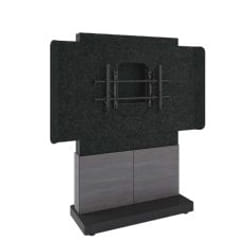Middle Atlantic Products DS-1-FS-M-BK monitor mount / stand 139.7 cm (55") Floor Black