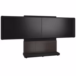 Middle Atlantic Products FM-DS-6675FS-JA3B, 165.1 cm (65"), 190.5 cm (75"), 136 kg, Black, Grey