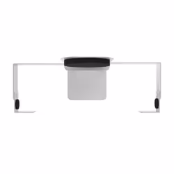 CTA Digital Magnetic Speaker Holder - Magnetic Speaker Holder for Paragon Locking Wall Mounts and 25-milimeter Tube Floor Stands (ADD-SPKW) - White