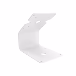 CTA Digital & Wall Mount Add-On - CTA VESA Compatible Curved CTA Digital & Wall Mount for CTAs Paragon Tablet Enclosures & Other Device Cases - White