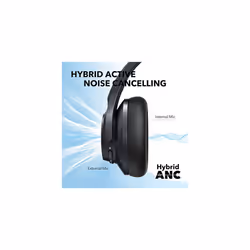 Soundcore by Anker Life Q20+ Active Noise Cancelling Headphones, 40H Playtime, Hi-Res Audio, Soundcore App, Connect to 2 Devices, Memory Foam Earcups,