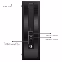 HP Elite 800G1 Desktop Computer PC  Intel Core i5 4th Gen Processor  16GB RAM  2TB HDD  MTG New 22 inch Monitor  RGB Speaker and Keyboard Mouse  WiFi
