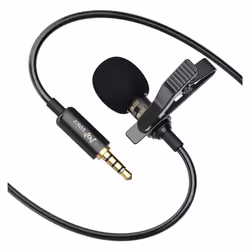 PoP voice Upgraded Lavalier Lapel Microphone Omnidirectional Condenser Mic for Apple iPhone iPad Mac Android Smartphones Yo ...