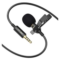 PoP voice Upgraded Lavalier Lapel Microphone  Omnidirectional Condenser Mic for Apple iPhone iPad Mac Android Smartphones  Youtube  Interview  Studio