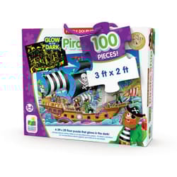 The Learning Journey International Puzzle Doubles! Glow In The Dark! Pirate Ship