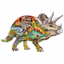 The Learning Journey International Wildlife World Dinosaurs, 200 pc(s), Animals, 5 yr(s)