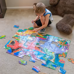 The Learning Journey International 787533 puzzle Jigsaw puzzle 100 pc(s) Dinosaurs