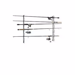 Horizontal Wire Ceiling Fishing Rod Rack