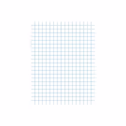 Double Sided Graph Paper With Chipboar, Back