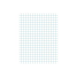 Double Sided Graph Paper With Chipboar, Back