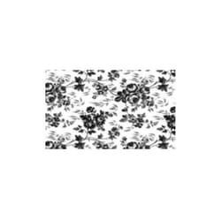 18 in. x 9 ft. Adhesive Shelf Liner, Toile Black