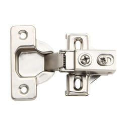 10 Pack - Silverline Face Frame Quiet Soft Close Cabinet Door Hinges  1/2 Inch Overlay  with Built-in Metal Dampers  Strong Heavy Duty Steel for Kitch