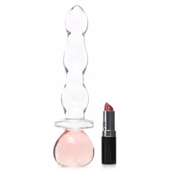 Ns Novelties Crystal Heart of Glass  Pink