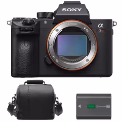 SONY A7R III Body + camera Bag + NP-FZ100 Battery