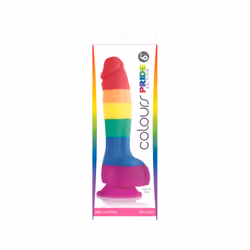 NS Novelties Colours - Pride Edition - 6" Dildo - Rainbow