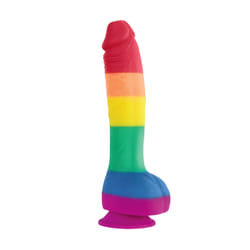 NS Novelties Colours - Pride Edition - 8" Dildo - Rainbow