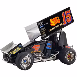 Winged Sprint Car #15 Donny Schatz First 410 Sprint Win Northern Outlaw Sprint Association (1994) 1/18 Diecast Model Car by A ...
