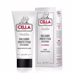 Cella Milano Protective Beard Mustache Balm Conditions with Gentle Hold 100 ML Made in Italy