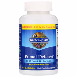 Garden of Life, Primal Defense, HSO Probiotic Formula, 216 Caplets