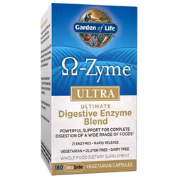 Garden of Life  Omega Zyme Ultra, 180 vcaps