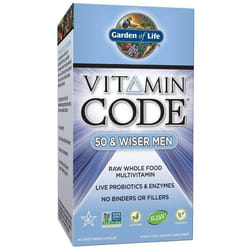 Garden of Life  Vitamin Code 50 & Wiser Men, 240 vcaps