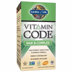 Garden of Life  Vitamin Code RAW B-Complex, 120 vcaps