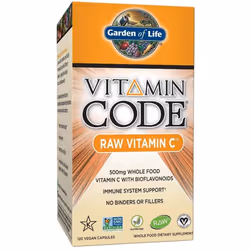 Garden of Life Vitamin Code RAW Vitamin C, 120 vcaps