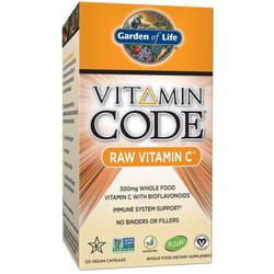 Garden of Life  Vitamin Code RAW Vitamin C, 120 vcaps