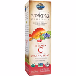 mykind Organic, Vitamin C Organic Spray, Cherry-Tangerine - Garden of Life