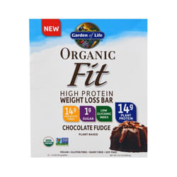 Garden of Life Organic Fit Protein Weight Loss Peanut Butter Chocolate 12 Bars