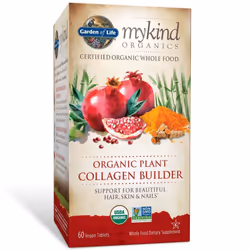 Garden of Life - mykind Organics Organic Plant Collagen Builder - 60 Vegan Tablet(s)