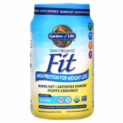 Garden of Life, RAW Organic Fit, High Protein for Weight Loss, Vanilla, 32.80 oz (930 g)