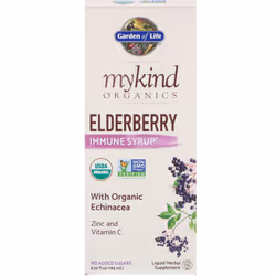 Garden of Life, MyKind Organics, Elderberry Immune Syrup, 6.59 fl oz (195 ml)