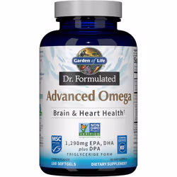 Garden of Life, Dr. Formulated, Advanced Omega, Citrus, 180 Softgels