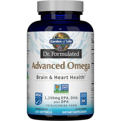 Garden of Life, Dr. Formulated, Advanced Omega, Citrus, 180 Softgels