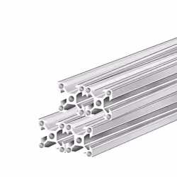 Aoje Link Silver 2020 Aluminum Extrusion Profile Four Holes Linear Rail 2020 Aluminum Profile Frame Machine DIY 3D Printer Wo ...