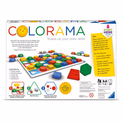 Ravensburger Colorama for Ages 3 & Up - Fast Children's Game of Patterns and Shapes