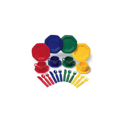 Learning Resources Play Dishes  Colorful Kitchen Toy Plate Set  24 Pie
