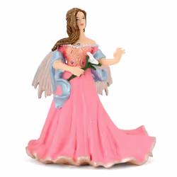 Papo -Hand-Painted - Figurine -The Enchanted World -Pink elf with Lily -38814 - Collectible - for Children - Suitable for Boy ...