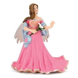 Papo -Hand-Painted - Figurine -The Enchanted World -Pink elf with Lily -38814 - Collectible - for Children - Suitable for Boys and Girls - from 3 Year