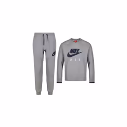 Nike Air Men Tracksuit Sweatshirt Bottoms Set Grey - XL