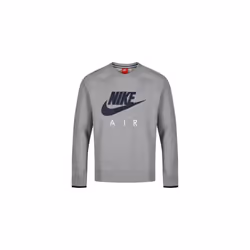 Nike Air Men Tracksuit Sweatshirt Bottoms Set Grey - XL