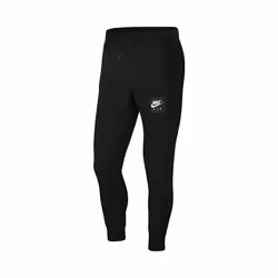 Nike Air Mens Tracksuit Full Set Black Hoodie Pant - Large